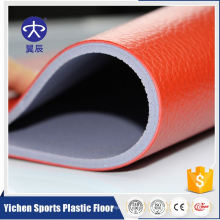 ISO9001 1.2mm~1.5mm Wear Layer Soft PVC Flooring Roll for table tennis court
